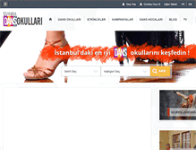 Tablet Screenshot of istanbuldansokullari.com